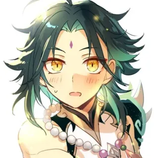 🌟 Xiao Genshin Impact Xiao, Genshin Impact, Anime, Jogo, Fanart, Personagem telegram sticker