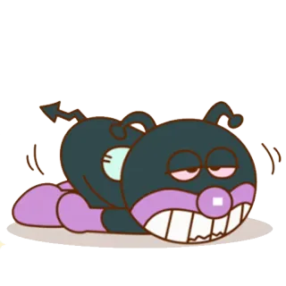 😪 kartun, karakter, animasi, kawaii, imut telegram sticker