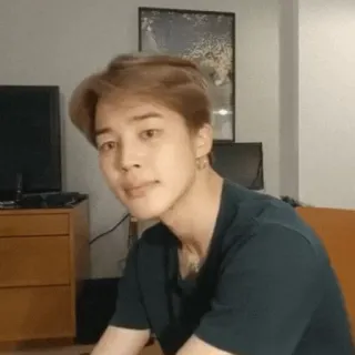 ⛵️ Jimin K-pop, cantante, Jimin, BTS, música, ídolo whatsapp sticker