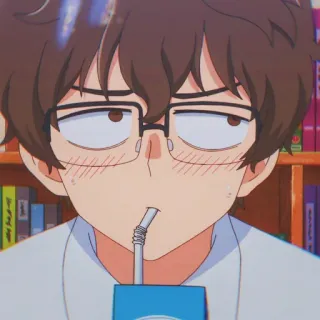 🎭 Senpai Don't Toy With Me, Miss Nagatoro Anime, Nhân vật, Senpai, Nagatoro, Uống rượu, Hoạt hình, Nam telegram sticker
