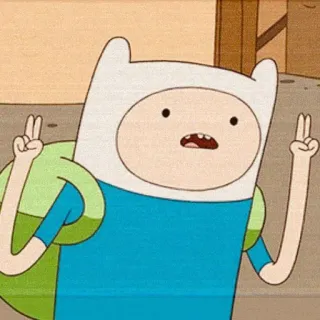 AdventureTime - @kataajun telegram stickers