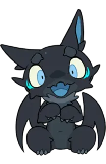 😀 괴물, 동물, 귀여운, 만화 telegram sticker