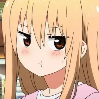 🧇 Anime, Manga, Cartone animato, Carino, Ragazza, Divertente, Espressione, Personaggio telegram sticker