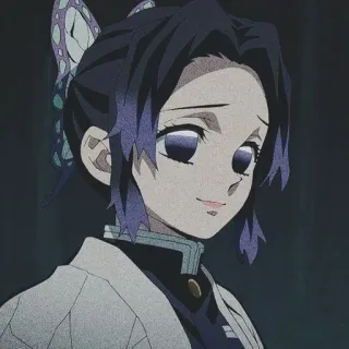 💋 Shinobu Kocho Demon Slayer Anime, Demon Slayer, Shinobu Kocho, Personagem, Mangá telegram sticker