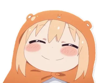 ☺️ Umaru Doma Himouto! Umaru-chan anime, manga, umaru, himouto, cute, kawaii, chibi telegram sticker