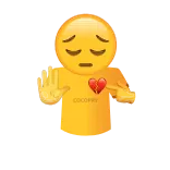 😒 cocopfry Emoji, Triste, Desamor, Herido, Amor, Corazón roto telegram sticker