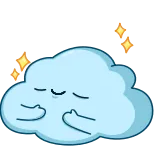Cloudy (@TgSticker) telegram stickers