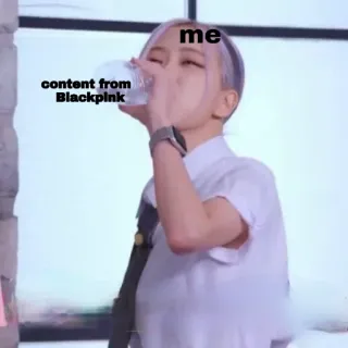 😏 me
content from
Blackpink Meme, Blackpink, Kpop, Wasser, Promi telegram sticker