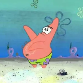 🍨 Patrick Star Spongebob Squarepants Cartone animato, Spongebob, Patrick, Stella, Divertente telegram sticker