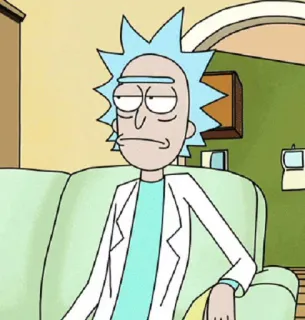 RickSanchez whatsapp stickers