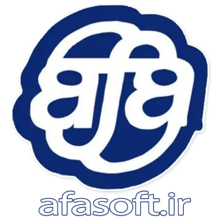© afasoft.ir strona internetowa, Afasoft, firma, internet, biznes, logo telegram sticker