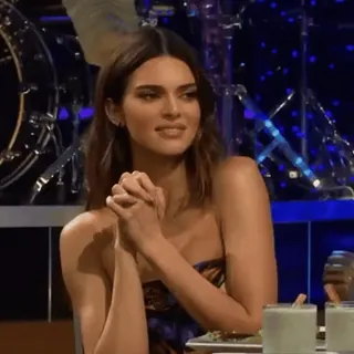 💕 Kendall Jenner model, celebrity, woman, person, portrait telegram sticker