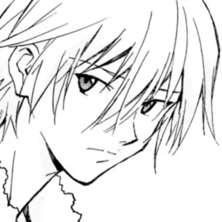 😕 Animé, Manga, Personnage, Illustration, Dessin, Art telegram sticker