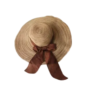 👒 모자, 햇볕 가리개 모자, 밀짚모자, 패션, 액세서리, 여름, 해변 telegram sticker