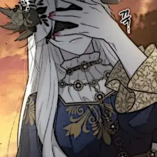 🕊 꾸 женщина, грустно, плачет, аниме, манга telegram sticker
