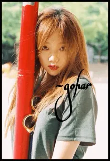 🥀 gohar 여자, 인물사진, 소녀, 사람, 빨간색, 아름다움, 머리카락 telegram sticker