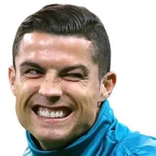 😊 Cristiano Ronaldo футбол, спортсмен, смешно, мем, американский футбол telegram sticker