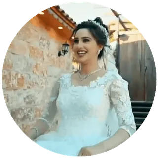 🧖‍♀️ panna młoda, ślub, sukienka, kobieta, biżuteria, portret telegram sticker