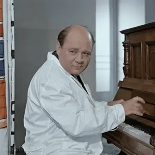 🎹 man, piano, music, musician, portrait, keyboard telegram sticker