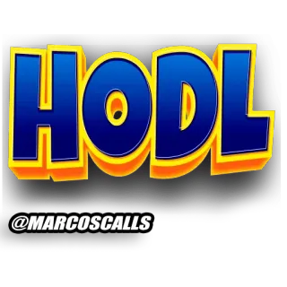 😎 HODL
@MARCOS CALLS crypto, hodl, investing, meme, finance, cryptocurrency telegram sticker