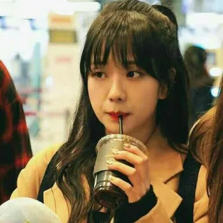 💖 Jisoo coréen, chanteur, idole, boire, blackpink telegram sticker