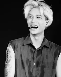 🌑 Kai 韩流, 歌手, 舞者, 偶像, EXO, 亚洲, 男性 telegram sticker