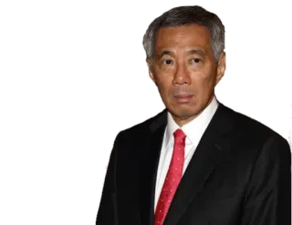 😐 Lee Hsien Loong политик, Сингапур, премьер-министр, правительство telegram sticker