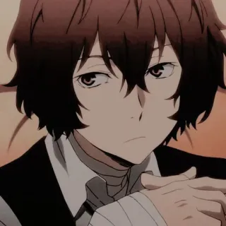 🌹 Osamu Dazai Bungo Stray Dogs Anime, Charakter, Bungo Stray Dogs, Dazai, Osamu Dazai telegram sticker
