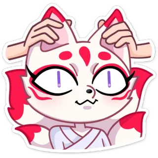 😊 Anime, Hoạt hình, Sticker, Dễ thương, Cáo, Hài hước, Mèo whatsapp sticker