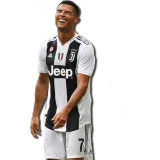 😂 Cristiano Ronaldo voetbal, voetballer, speler, Juventus, sport, Ronaldo telegram sticker
