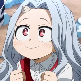 🐚 Eri My Hero Academia Anime, Manga, My Hero Academia, Eri, mignon telegram sticker
