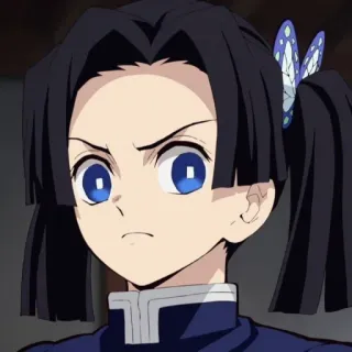 😒 Kanao Tsuyuri Demon Slayer Anime, Demon Slayer, Kanao Tsuyuri, Personagem, Mangá telegram sticker