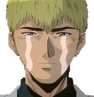 😭 anime, piangere, triste, lacrime, emotivo telegram sticker