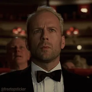 😕 Bruce Willis The Sixth Sense telegram sticker