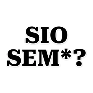😶 SIO SEM*? telegram sticker
