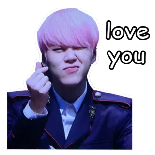 ❤️ love you 愛, ハート, 可愛い, ジェスチャー telegram sticker