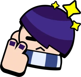 ✌️ Emoji, Middelvinger, Gebaar, Beledigend telegram sticker