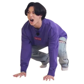😈 Jungkook K-pop, cantante, uomo, persona telegram sticker