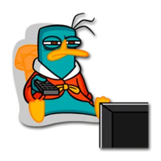 Perry Agent Pt.2 / By OsmerOmar telegram stickers