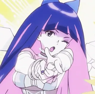 💗 Stocking Panty & Stocking with Garterbelt Anime, Cartoon, Niedlich, Stocking, Panty & Stocking with Garterbelt telegram sticker