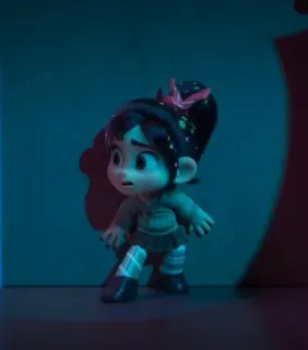🦋 Vanellope Wreck-It Ralph Vanellope von Schweetz, Wreck-It Ralph, disney, cartoon, princess, sugar rush whatsapp sticker