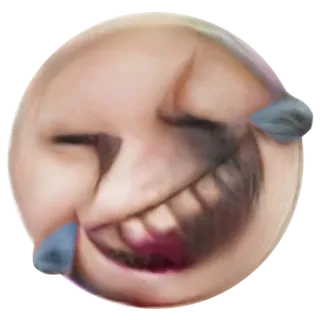 🤣 Эмодзи, Смех, Смешной, Мем, Выражение telegram sticker