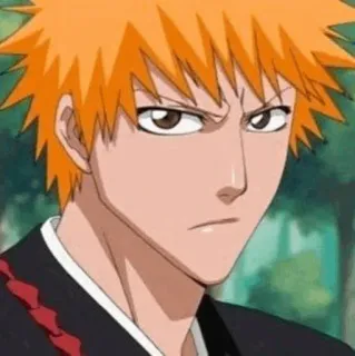 🔥 Ichigo Bleach Anime, Manga, Ichigo Kurosaki, Bleach, Shonen whatsapp sticker