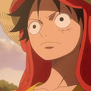 🔥 Monkey D. Luffy One Piece anime, one piece, luffy, desenho animado telegram sticker