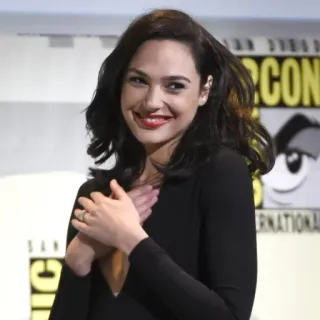 ☺️ Gal Gadot Gal Gadot, actress, celebrity, woman, portrait telegram sticker