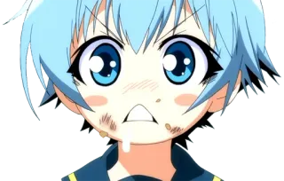🍴 Anime, Chico, Lindo, Ilustración telegram sticker