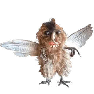 🎃 créature, monstre, animal, oiseau whatsapp sticker
