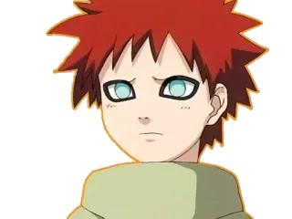 😥 Gaara Naruto anime, manga, gaara, naruto telegram sticker