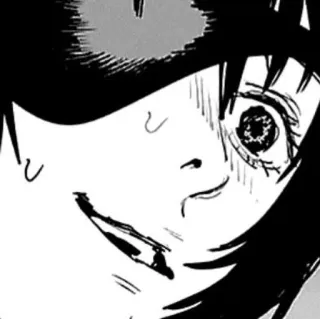 😃 Asa Mitaka Chainsaw Man anime, manga, girl, creepy telegram sticker