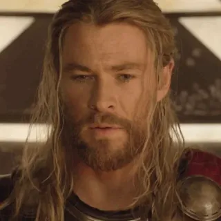 ⚡️ Thor Film, Marvel, Superheld, Figur, männlich, Thor, Gott telegram sticker